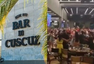 Bar do Cuscuz é palco de pancadaria generalizada após partida de futebol - VEJA VÍDEO