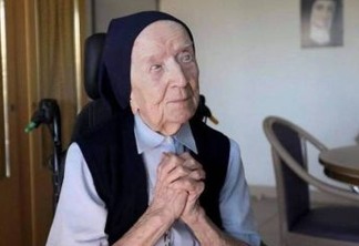 Freira de 118 anos, que bebe 1 taça de vinho por dia é a nova pessoa mais velha do mundo