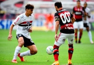 São Paulo encerra preparação antes de enfrentar o Flamengo pelo Campeonato Brasileiro