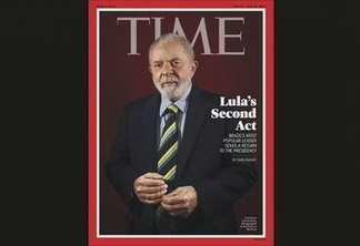 Lula estampa capa da TIME: ‘o líder mais popular do Brasil busca um retorno à Presidência’