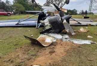 TRAGÉDIA: Avião com paraquedistas cai e deixa dois mortos