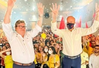 Em Campina Grande, João Azevêdo prestigia lançamento da pré-candidatura de Geraldo Medeiros a deputado federal