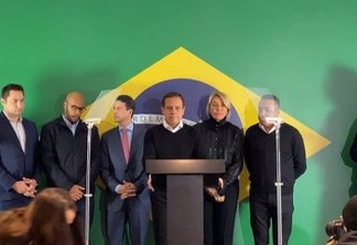 Após escolha do PSDB por Tebet, João Doria retira pré-candidatura à presidência: "Com o coração ferido"