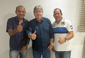 ELEIÇÕES 2022: Manoel moleque e Walter Júnior são recebidos por João Azevedo e garantem apoio à reeleição