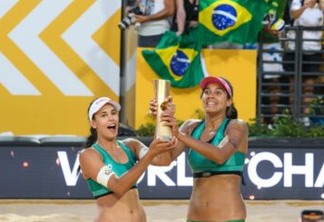 Brasil é campeão mundial de vôlei de praia com Duda e Ana Patrícia
