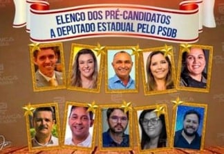ELENCO PSDB: com alianças políticas formadas partido se prepara para lançar chapa de deputados estaduais