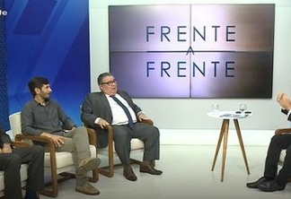 Walter Santos, Gonzaga Júnior e Rui Galdino avaliam o cenário político na Paraíba no programa 'Frente a Frente', da TV Arapuan