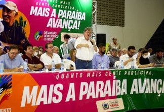 João Azevêdo inaugura e visita obras na região do Brejo e participa de plenária do Orçamento Democrático em Guarabira