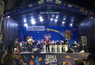 Jazz Band e trio de forró animam Palco Cultural na noite de terça