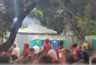 Bomba de fezes é detonada sobre público em ato de Lula no Rio