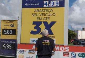 Procon-JP encontra preço da gasolina oscilando entre R$ 5,690 e R$ 6,970, queda de R$ 0,28 desde o último dia 7