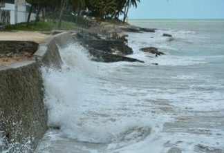 Marinha alerta para ondas de 2,5 m na Paraíba de hoje até quarta-feira