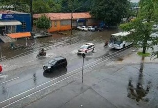 Inmet agrava alerta de chuvas para João Pessoa e mais 26 cidades da PB