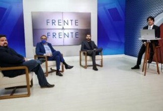 Frente a Frente com Luis, Anderson, Gonzaga e Rui, na TV Arapuan - Por Mário Tourinho