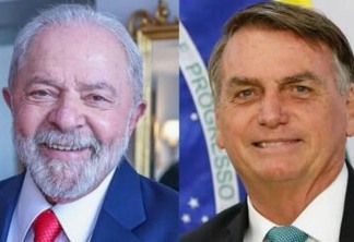 DATAFOLHA: Lula aparece com 45% e Bolsonaro com 32% das intenções de voto