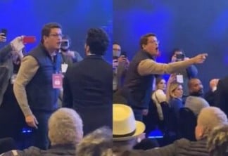 Ex-ministro Ricardo Salles e André Janones brigam nos bastidores do debate na Band; VEJA VÍDEO