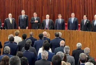 Posse como presidente do TSE: Diante de Bolsonaro, Moraes fala em respeito às urnas eletrônicas e à democracia