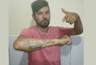 É AMOR DEMAIS! Eleitor tatua nome de Mikika Leitão e se declara: "Além de vestir a camisa, levo o nome dele na pele e no coração"