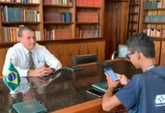 Bolsonaro é o primeiro brasileiro entrevistado pelo Censo 2022