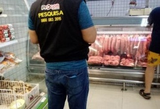 Pesquisa aponta variação de R$ 58 no preço da carne em João Pessoa