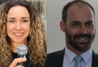 PGR acolhe ação de Daniela Mercury contra Eduardo Bolsonaro por adulteração em vídeo