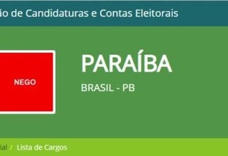 ELEIÇÕES: Primeiros candidatos da Paraíba começam a aparecer na plataforma do TSE 'DivulgaCand'; entenda
