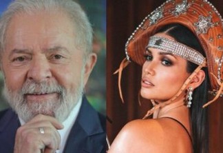Juliette declara voto em Lula e petista agradece: “Vamos trabalhar juntos”