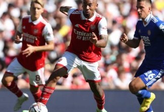 Gabriel Jesus brilha e participa dos 4 gols da vitória do Arsenal sobre Leicester
