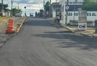 Obras de pavimentação asfáltica contemplam bairro São Francisco, na zona sul de Cajazeiras