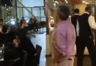 Homem faz escândalo e acaba expulso de restaurante em João Pessoa após xingar clientes: "Fora Bolsonaro"
