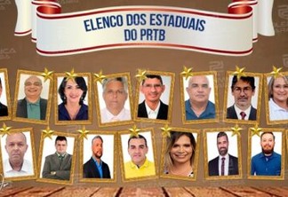 ELENCO DO PRTB: Partido apresenta 17 nomes para a disputa de deputado estadual; saiba quem são