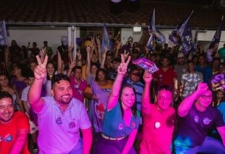 Em Santa Rita, Rafaela Camaraense é recebida em clima de festa e apresenta propostas aos moradores - VEJA VÍDEO
