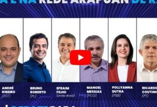 Arapuan FM promove último debate entre candidatos ao Senado - VEJA AO VIVO