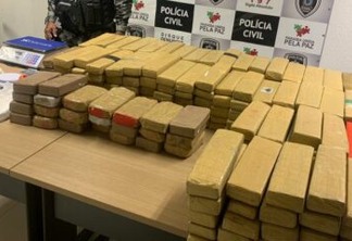 Polícia Militar apreende quase 250kg de drogas no bairro do Geisel