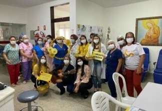 Instituto Cândida Vargas realiza ação alusiva ao Setembro Amarelo, acolhendo servidores e pacientes