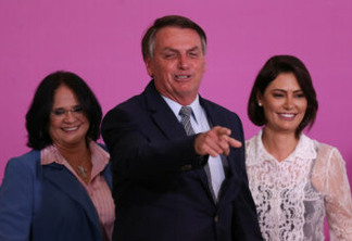 Michelle Bolsonaro e a senadora eleita Damares Alves, confirmam evento com mulheres em João Pessoa