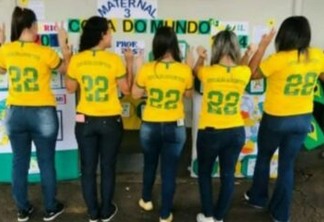 Colégio distribui para alunos camisetas da seleção brasileira com número 22 e repercute na web