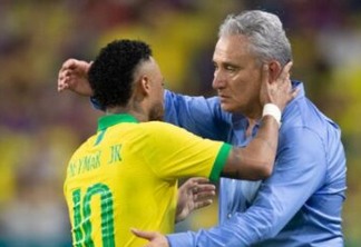 Neymar agradece a Tite por trabalho na seleção e lamenta: 'Merecia ser coroado nessa Copa'