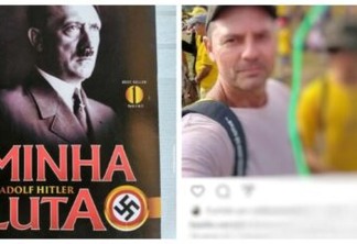 Assassino de Aracruz usava símbolo nazista no braço e é filho de PM que postou foto de Hitler