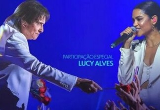 Paraibana Lucy Alves é confirmada como convidada para cantar com Roberto Carlos em 'Especial de Fim de Ano'