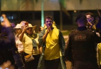 O pastor e “patriota” Átilla Reginaldo Franco de Mello, de 41 anos, foi preso no Rio
Foto: Reprodução