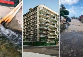 CRIME AMBIENTAL: prédio luxuoso em Cabedelo é denunciado por prática ilegal; mar estaria sendo poluído - VEJA VÍDEOS