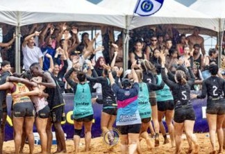 Apcef-PB fica com bronze no Circuito Brasileiro de Handebol de Praia juvenil-feminino