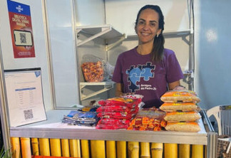 35° Salão do Artesanato Paraibano já arrecadou mais de 2,6 mil itens de alimentos