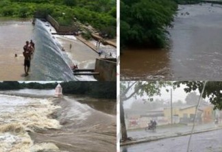 Após fortes chuvas no fim de semana, Paraíba registra sangramento de quatro açudes; confira