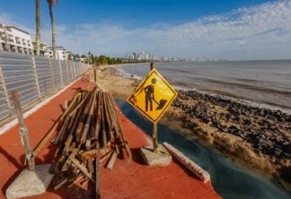 Cícero Lucena autoriza obras de contenção e proteção da calçadinha do Cabo Branco - VEJA FOTOS E VÍDEOS