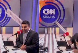 Cenário de estúdio da CNN Brasil cai e atinge apresentadores - VEJA VÍDEO