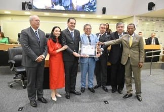Ministro do STJ, Reynaldo da Fonseca, recebe título de cidadão paraibano