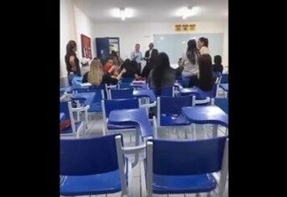 O caso aconteceu em uma faculdade particular de Campina Grande (Foto: Reprodução/Redes Sociais)
