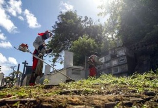 João Pessoa inicia serviços de manutenção e zeladoria nos cemitérios para o Dia de Finados